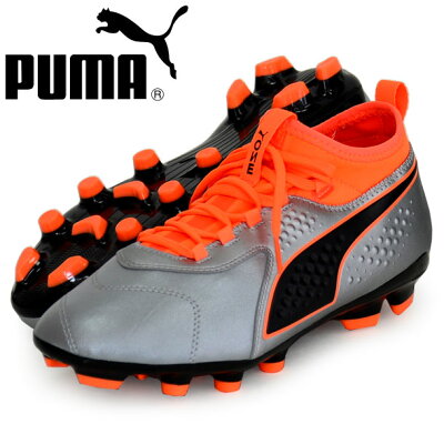 PUMA プーマ PUMA ONE 3 Lth HG 26.5 Puma Silver-Shocking Orange-Puma Black